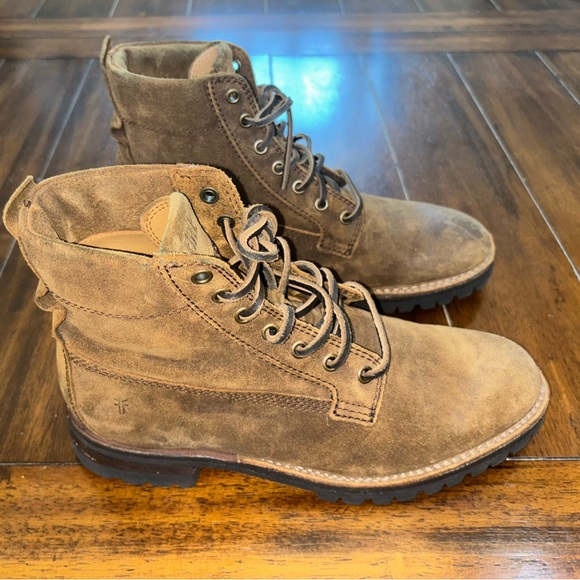 Frye Men Union Workboot Mens Size 8.5 - Picture 2 of 6